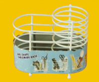 高低圆形筷子笼